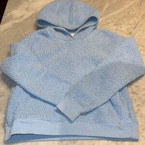 Athleta Girl Light Blue Fleece Jacket